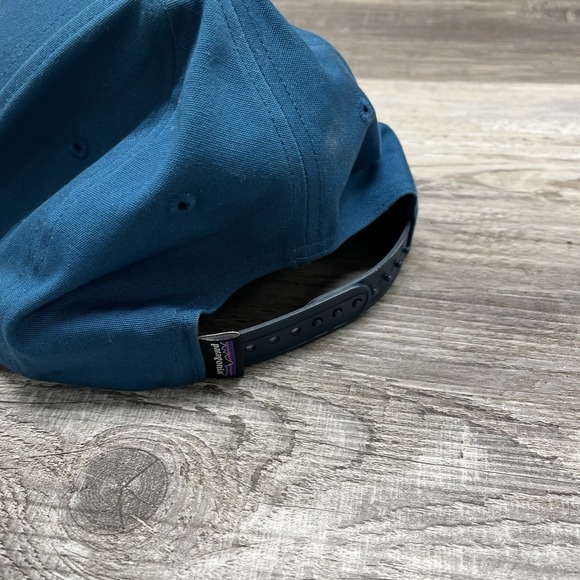 Patagonia Baseball Cap Great Pacific Iron Works Tan Adjustable Snapback Hat - Picture 4 of 8